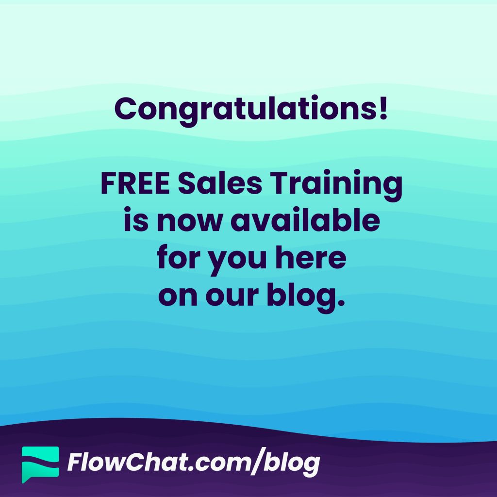 FlowChat Sales Training